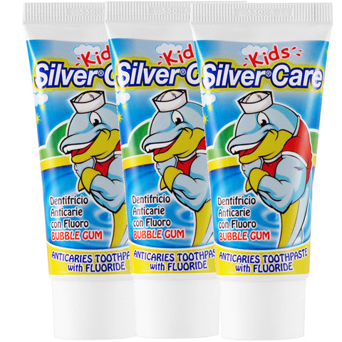 Dentifrice Anti-carie Fluoré enfants 1 à 7 ans 3 tubes.